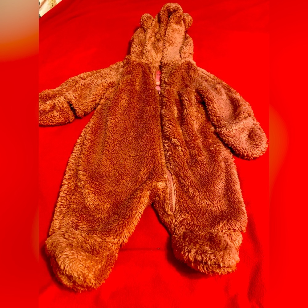 A Wippette Bear Suit Girls Romper